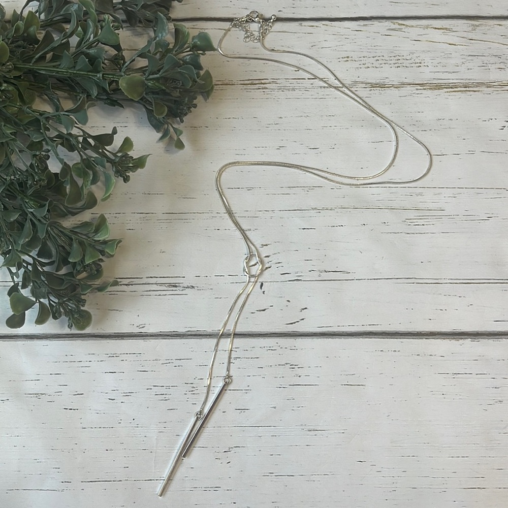 Knotted Lariat Necklace